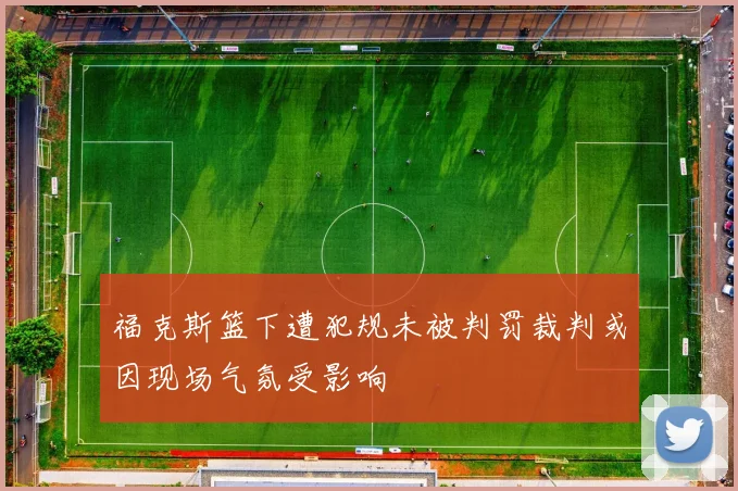 福克斯篮下遭犯规未被判罚裁判或因现场气氛受影响